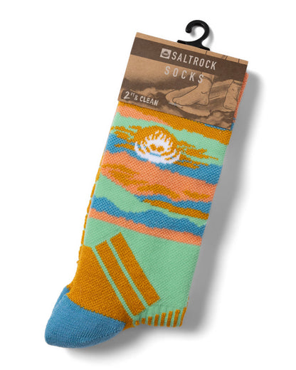 Mountainscape - Hiking Socks - Light Green