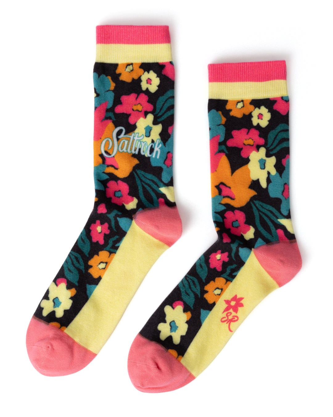 Holidaze Socks in Dark Grey/multi