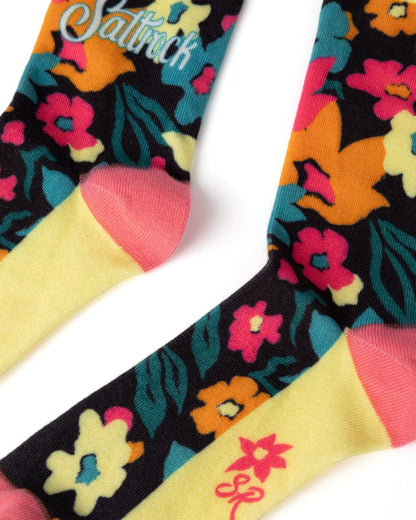 Holidaze Socks in Dark Grey/multi