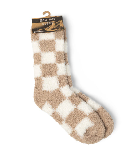 Calla Socks In Light Brown