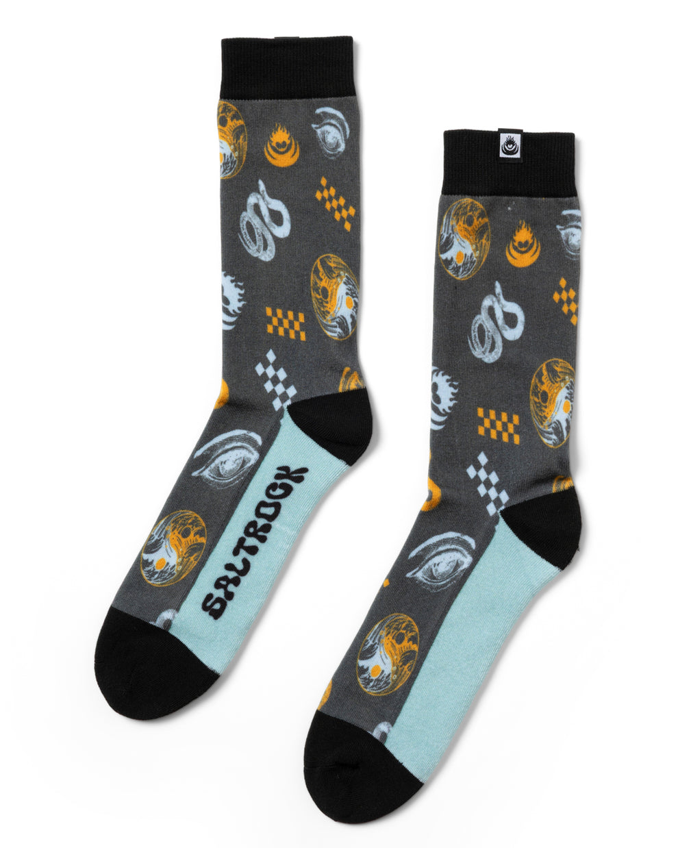 Portal Socks in Green