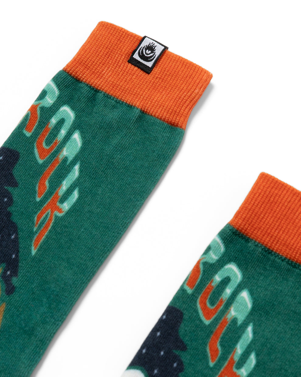 Base Camp Socks in Green