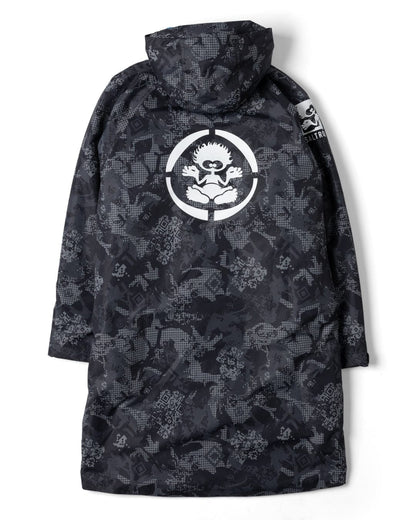 Digicamo - Kids Changing Robe - Black/Blue