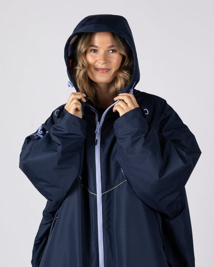 Mountain Haze Changing Robe in Blue