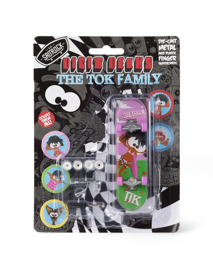 Tik Digit Deck in Purple