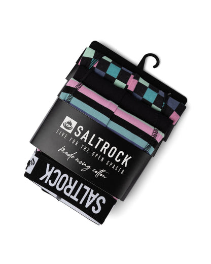 Kids Skatecheck Boxer Pack In Black