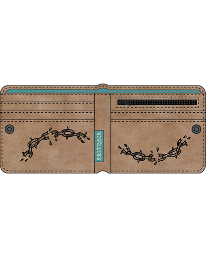 Yesterdays Youth Wallet in Beige