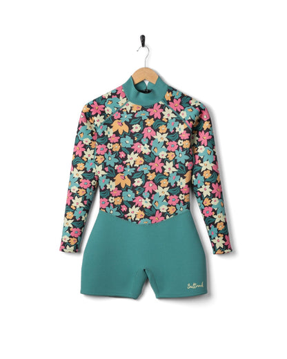 Holidaze Womens 2mm Reversible Springsuit in Blue & Black