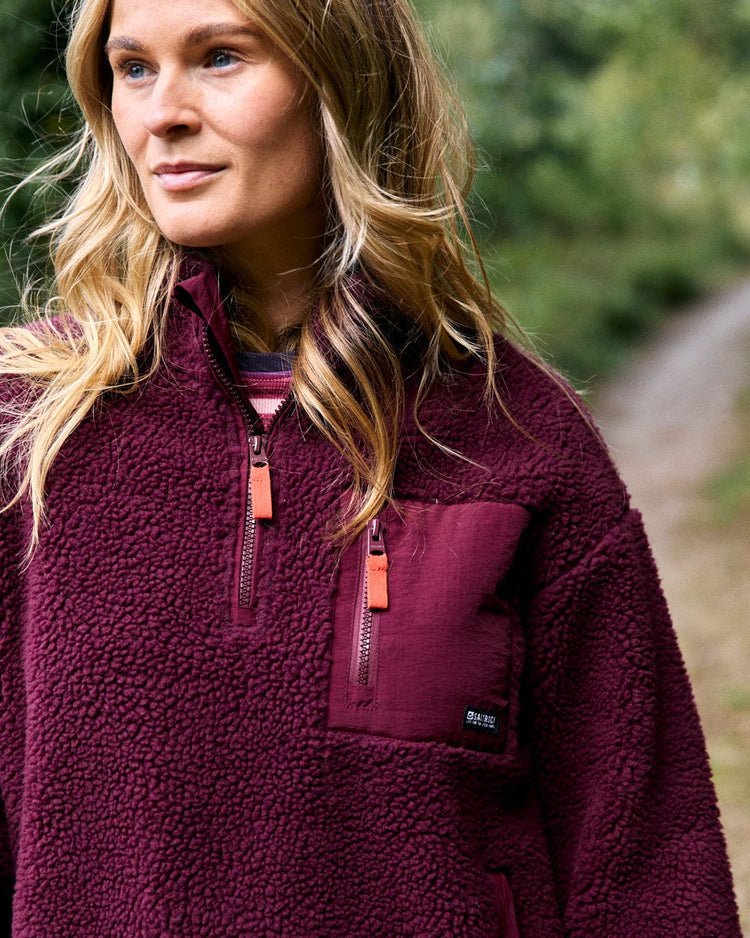 Zella - Womens Recycled Fleece - Purple