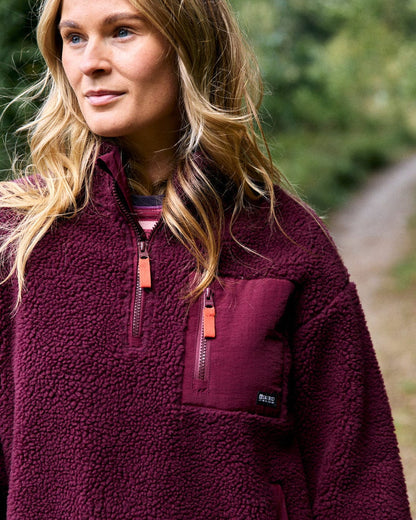Zella - Womens Recycled Fleece - Purple