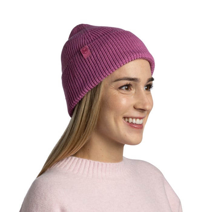 Merix Orchid - Knitted Beanie - BUFF