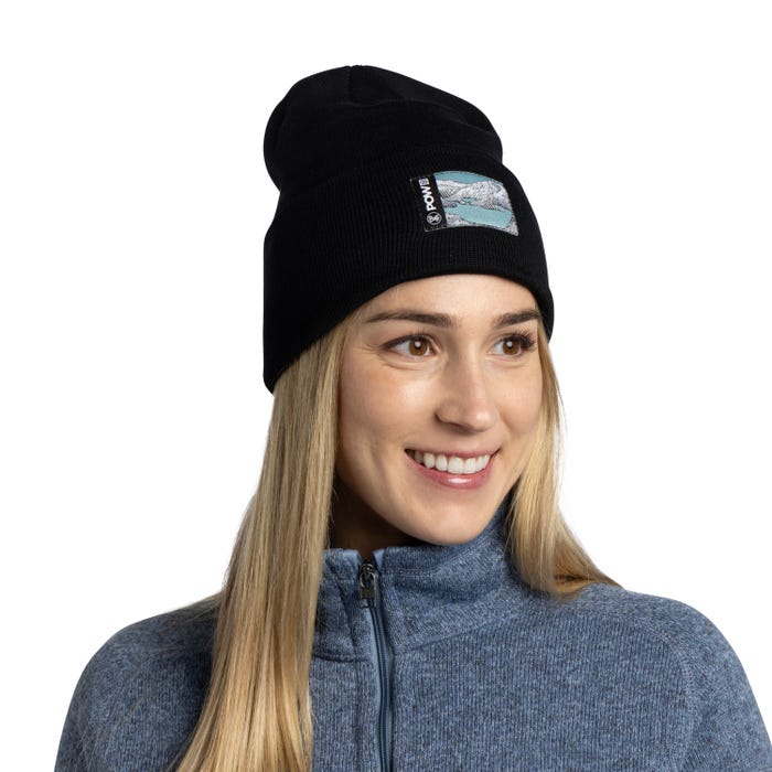 Lilon POW Black - Knitted Beanie - BUFF