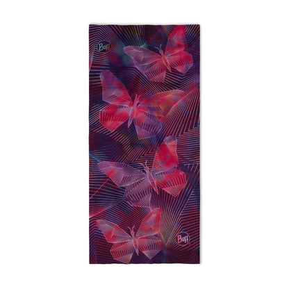 Chrysta Purple - Youth Original EcoStretch Neckwear - BUFF