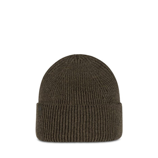Merix Bark - Merino Knitted Beanie - BUFF