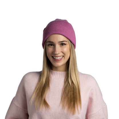 Merix Orchid - Knitted Beanie - BUFF