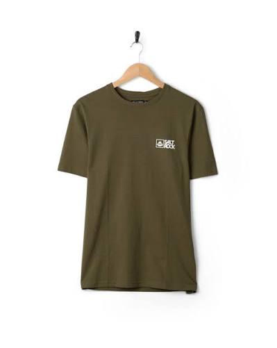 Saltrock Original - Mens Short Sleeve T-Shirt - Dark Green