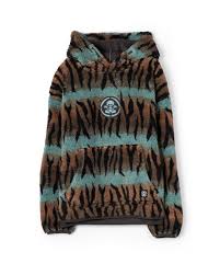 Tiger Target Kids Fleece In Brown