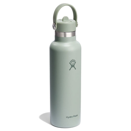 21 oz (621 ml) Standard Mouth with Flex Straw Cap - Agave - Hydro Flask