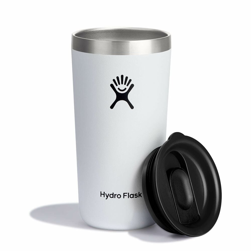 12 oz (355 ml) All Around Tumbler Press-In Lid - White - Hydro Flask