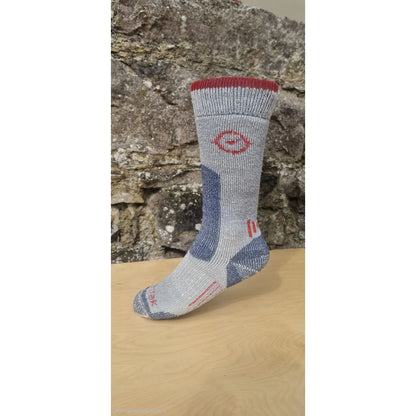 Trutrek Merino Walker Long in Polar Grid