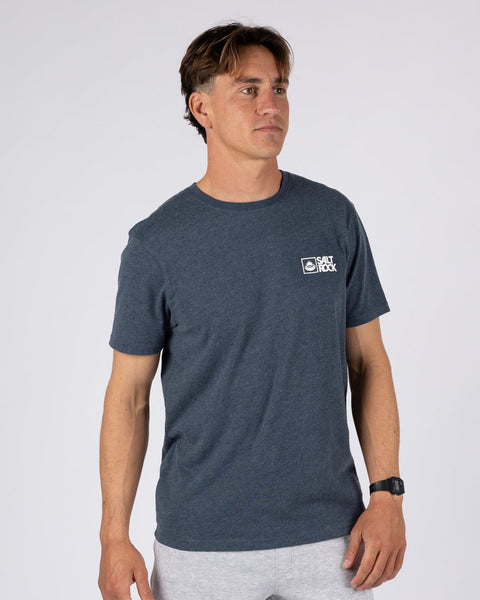 Saltrock Original - Mens Short Sleeve T-Shirt - Dark Blue