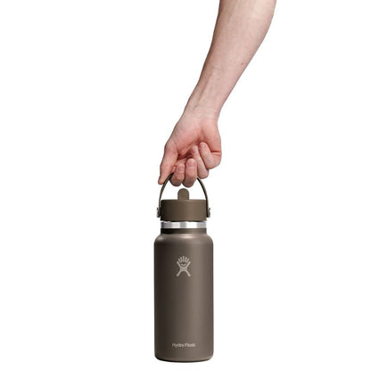 32 oz (946 ml) Wide Mouth with Flex Straw Cap - Sandpiper - Hydro Flask