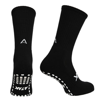 ATAK Black Grip Mid Leg Socks