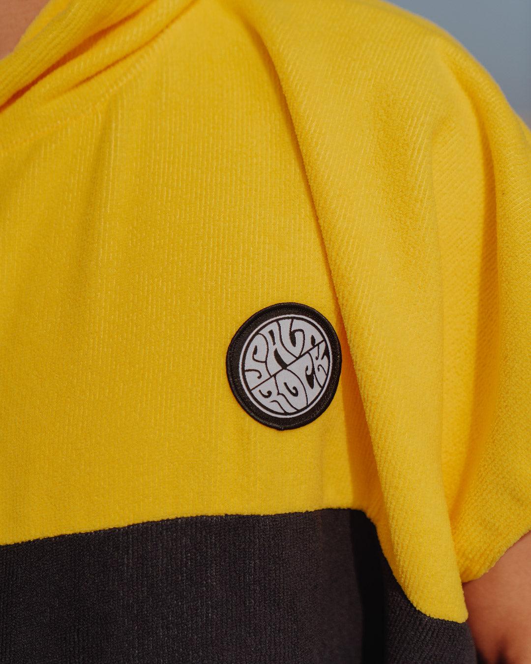Balance - Adult Microfibre Changing Towel - Yellow/black