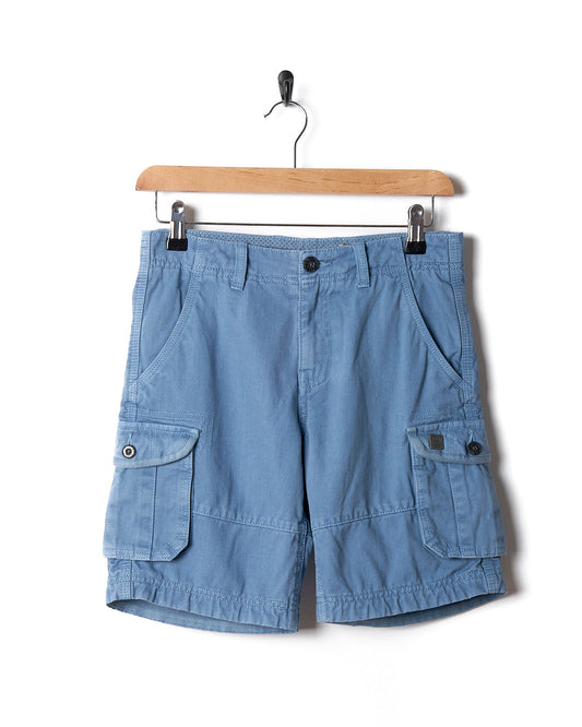 Kaleb - Kids Cargo Short - Light Blue