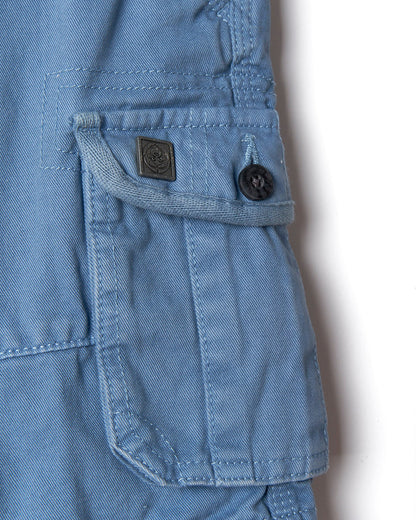 Kaleb - Kids Cargo Short - Light Blue
