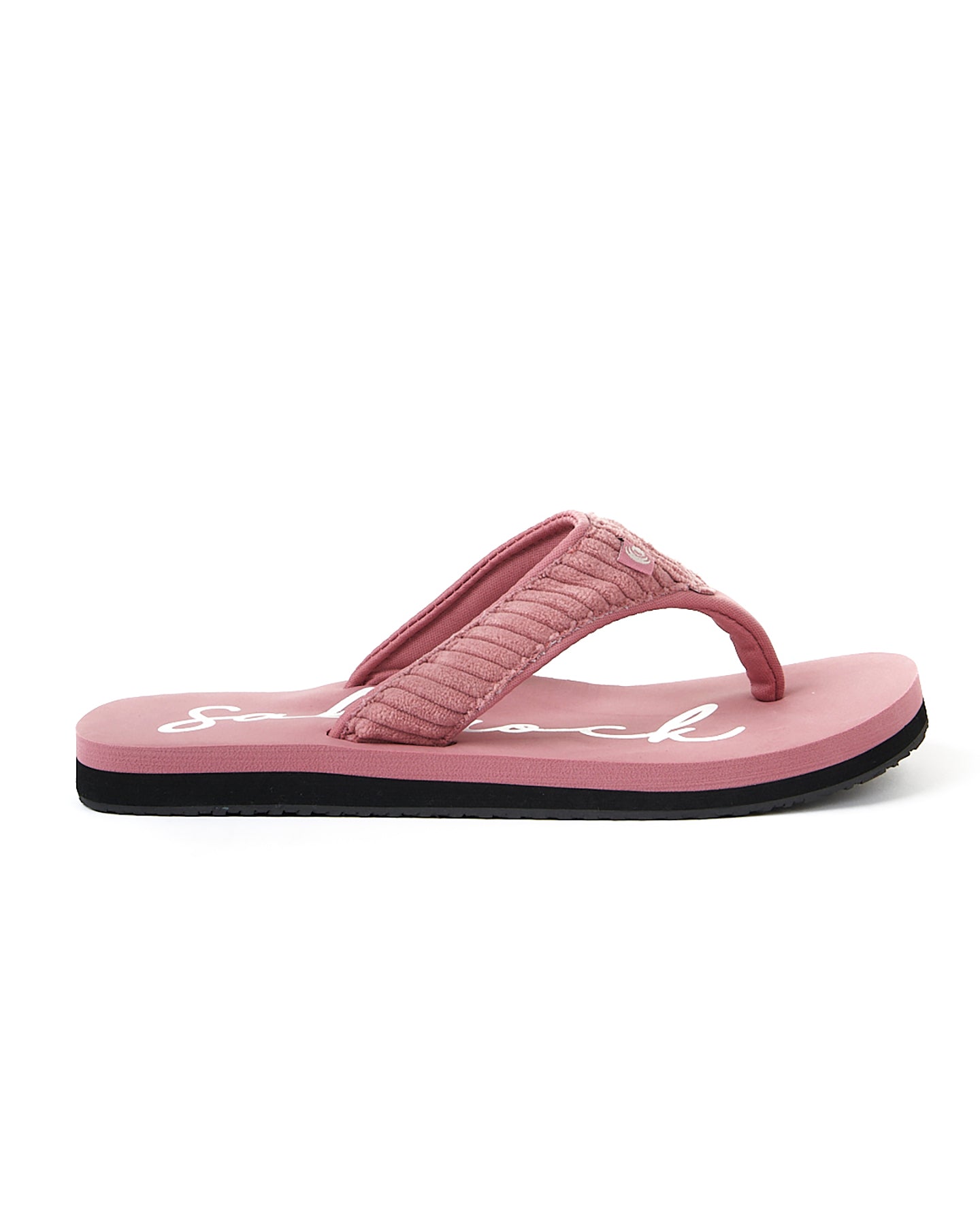 Laguna - Womens Cord Flip Flops - Mid Pink