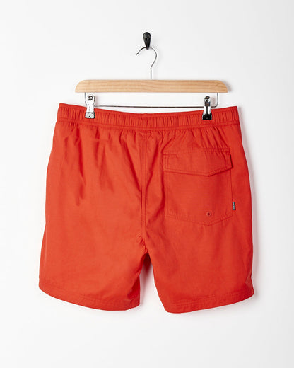 Lee - Mens Sueded Volley Swimshort - Red