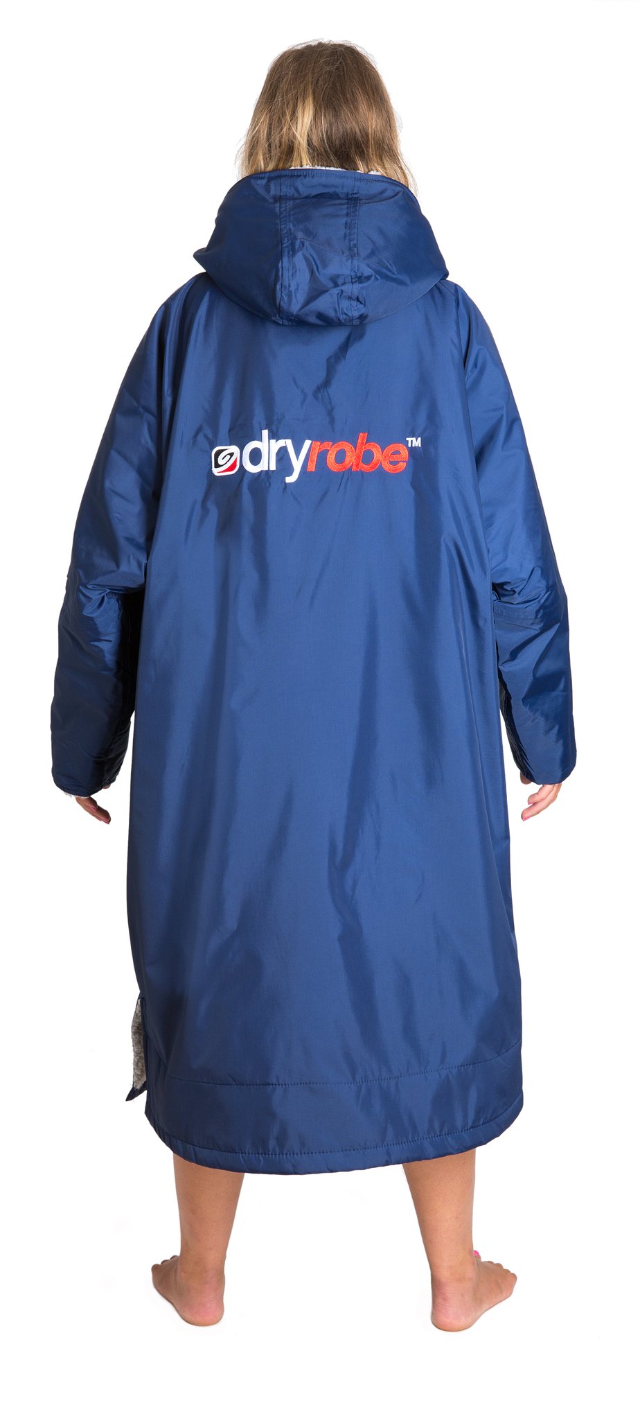 Dryrobe - Long Sleeve Navy/Grey