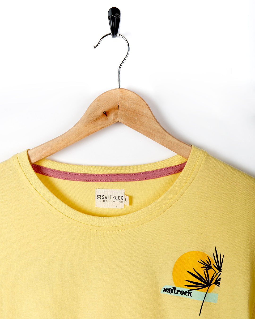 Poster - Womens Short Sleeve T-Shirt - Light Yellow