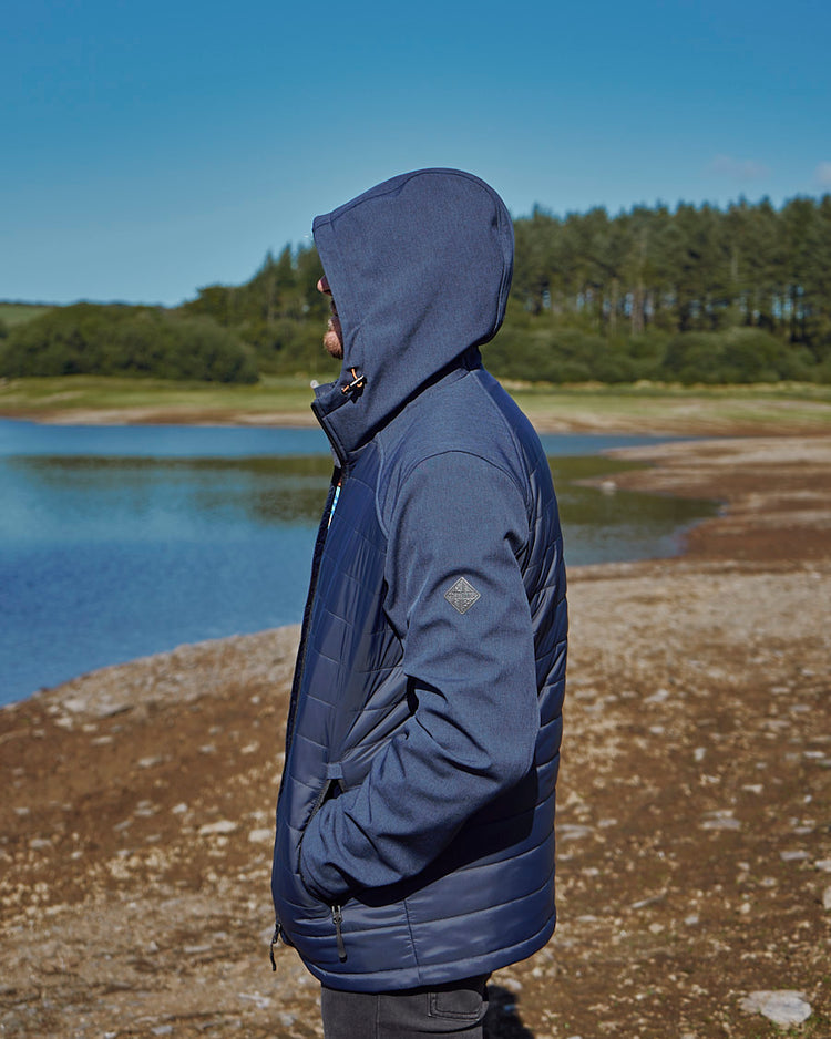 Purbeck - Mens Padded Jacket - Blue