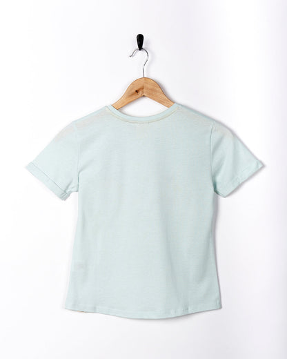 Seabed - Kids Short Sleeve T-Shirt - Light Blue