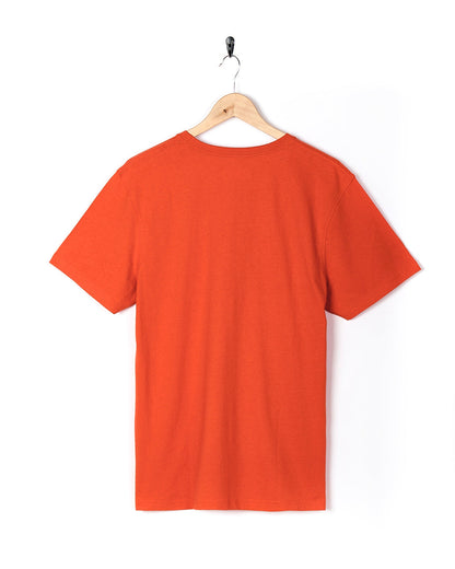 Speed - Mens Short Sleeve T-Shirt - Red