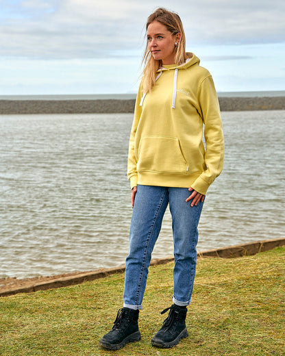 Velator - Womens Pop Hoodie - Light Yellow