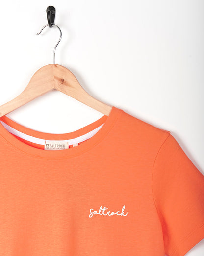 Velator - Womens Short Sleeve T-Shirt - Light Orange