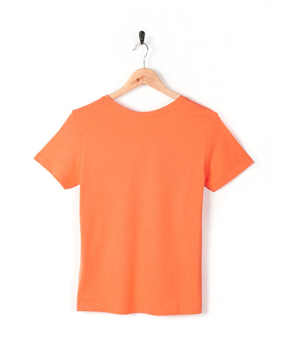 Velator - Womens Short Sleeve T-Shirt - Light Orange