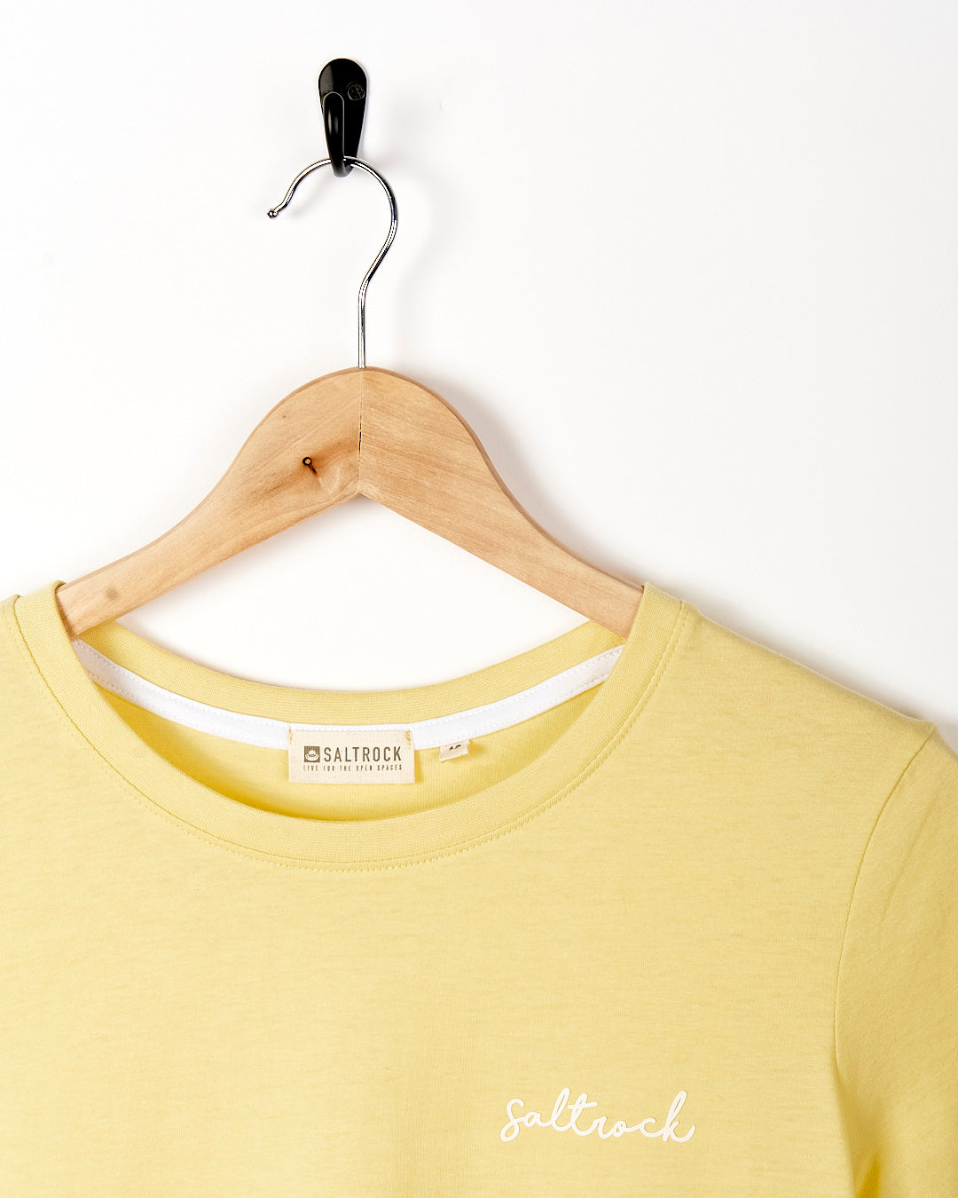 Velator - Womens Short Sleeve T-Shirt - Light Yellow