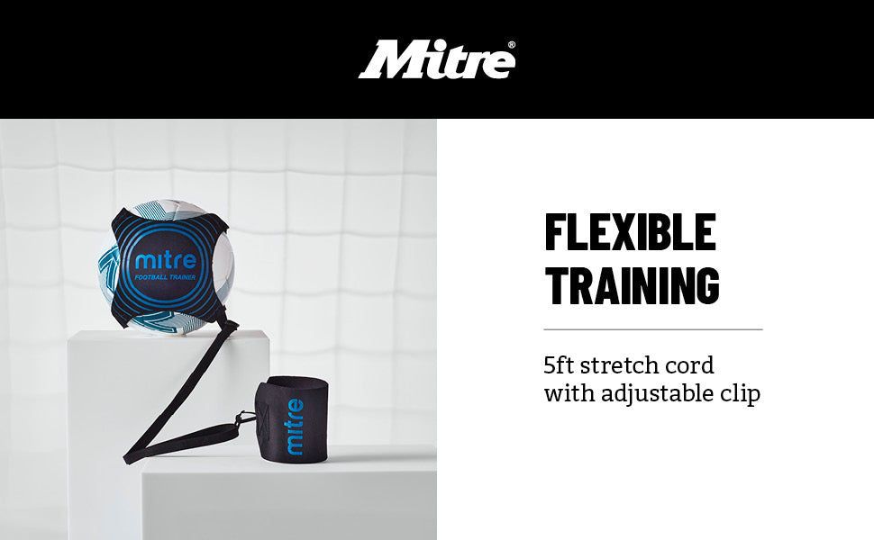 Mitre Football Trainer - Solo Close Control and Skills Football Training Aid