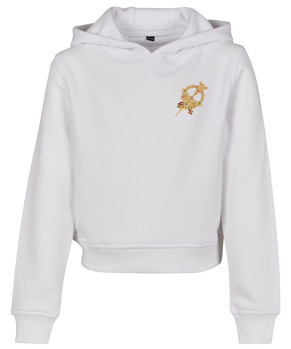 FDTA - Girls cropped sweat hoodie (Various Colours)