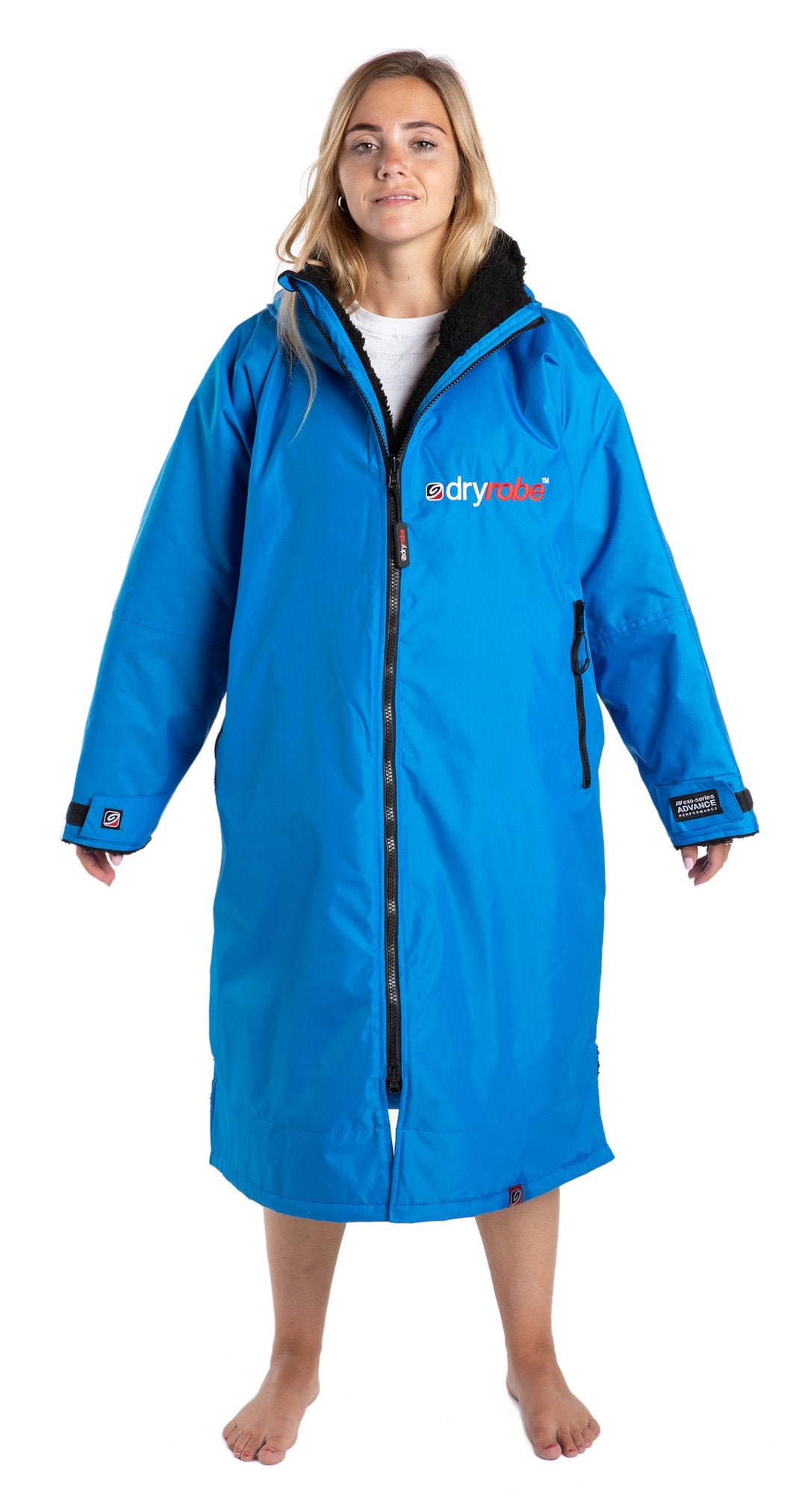 Dryrobe - Long Sleeve Cobalt Blue/Black