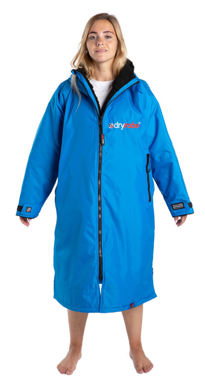 Dryrobe - Long Sleeve Cobalt Blue/Black