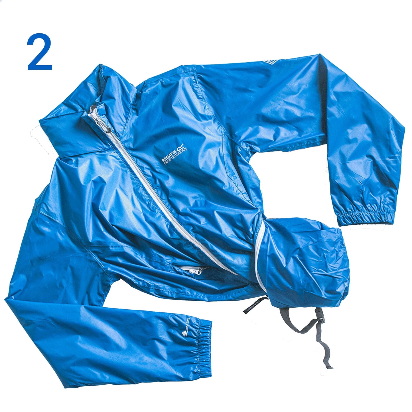 Kids' Pack It Waterproof Packaway Jacket - Regatta