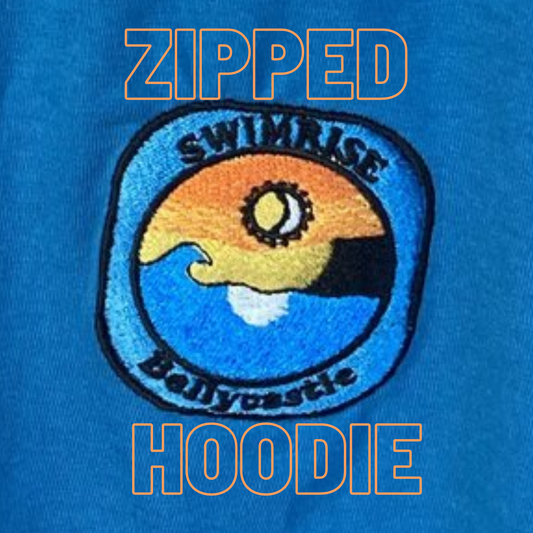 Swimrise Ballycastle Zipped Hoodie - Embroidered Crest